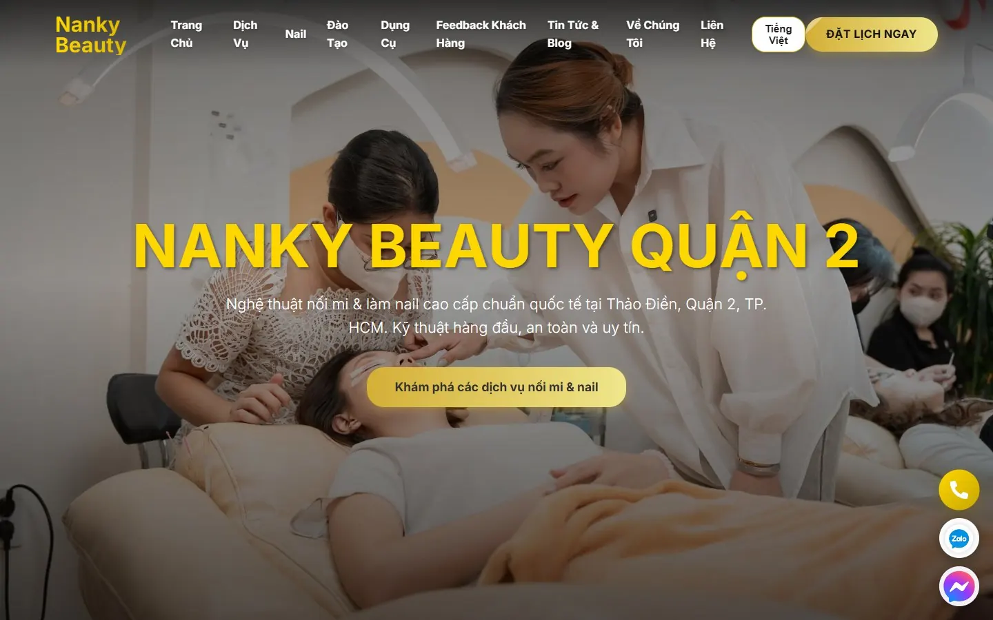 Nanky Beauty: Trang chủ