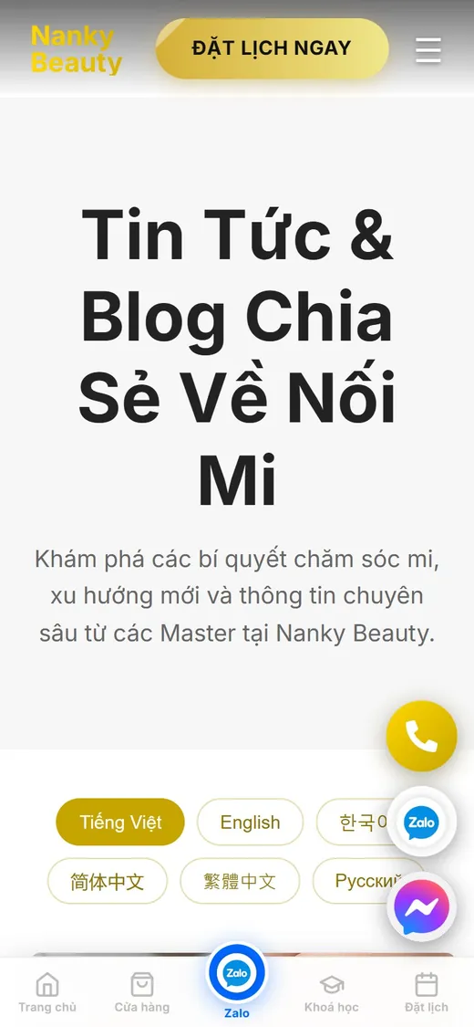 Nanky Beauty on mobile: Blog