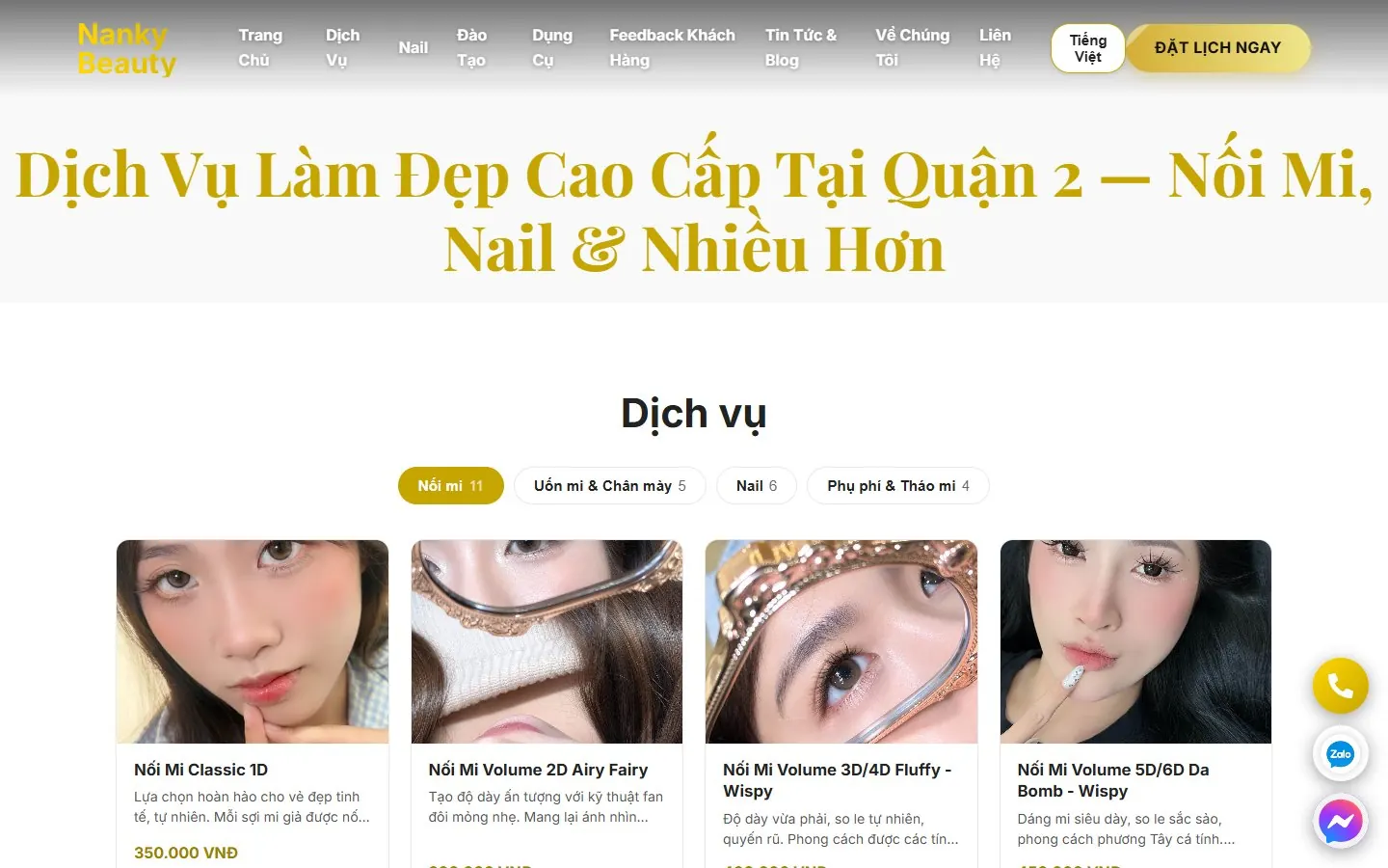 Nanky Beauty: Service menu and prices