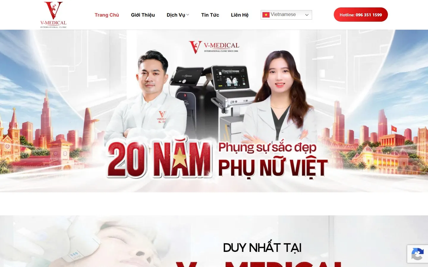 V-Medical Clinic: Trang chủ